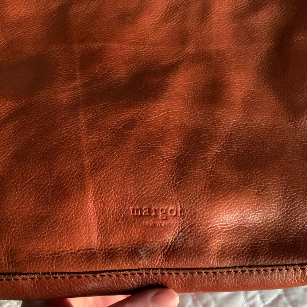 Margot Brown Leather Crossbody Bag - Picture 3 of 12